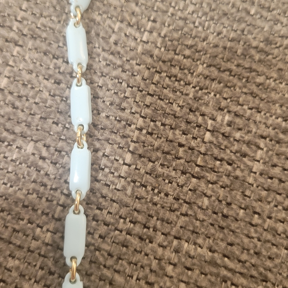 JCrew Rhinestone & Enamel Necklace - Picture 8 of 10